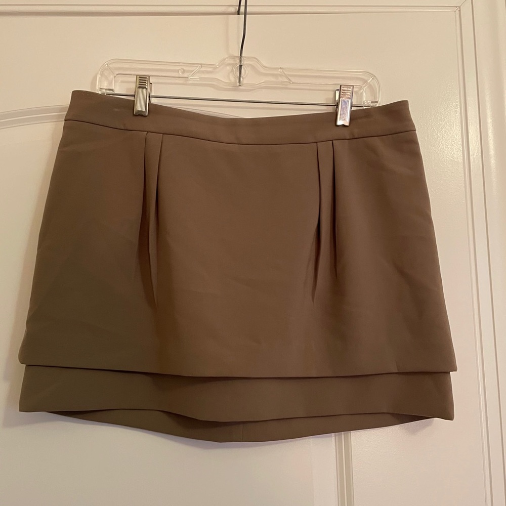 Express Taupe Mini Skirt